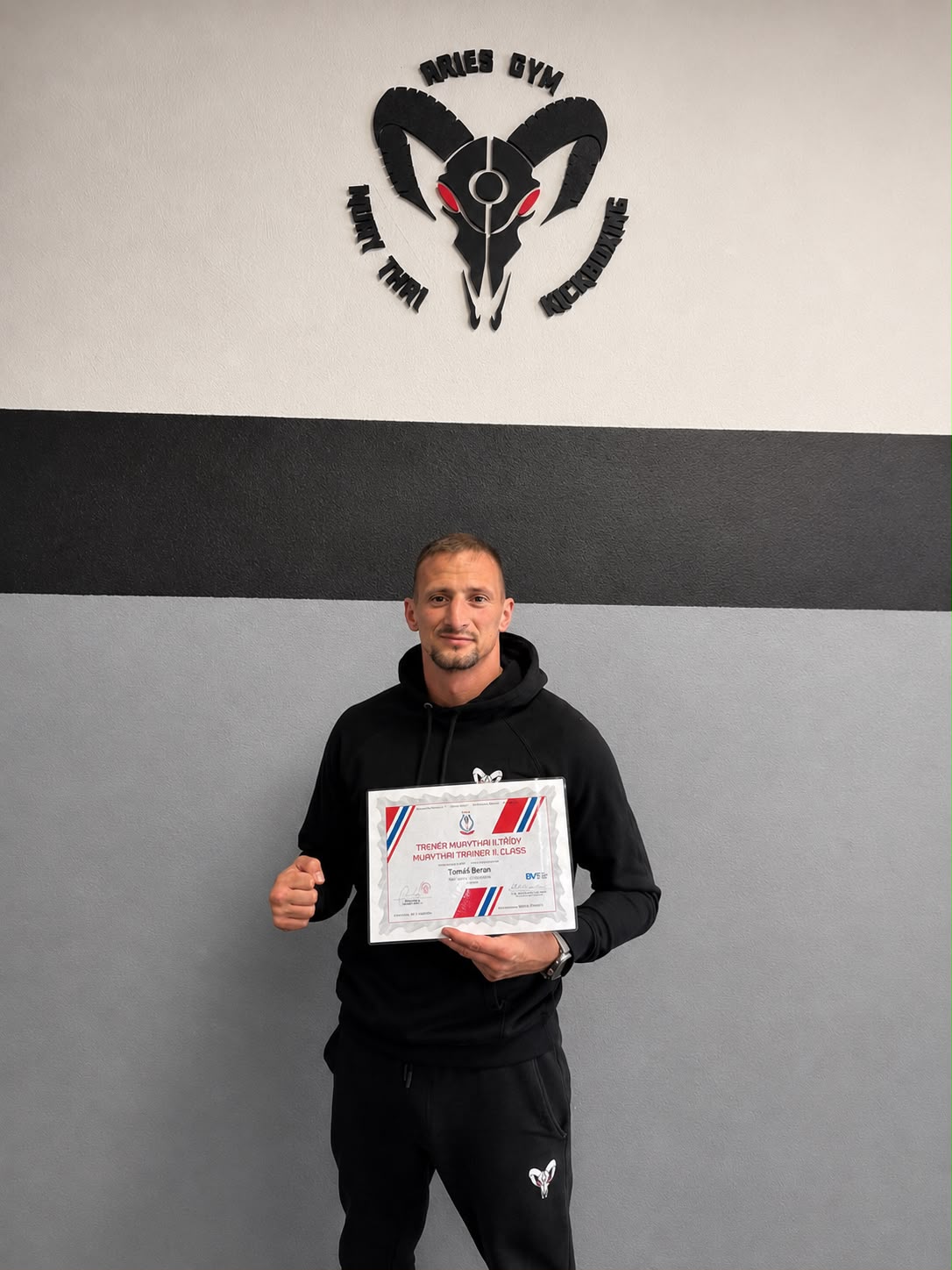 Tomáš Beran v Aries Gym